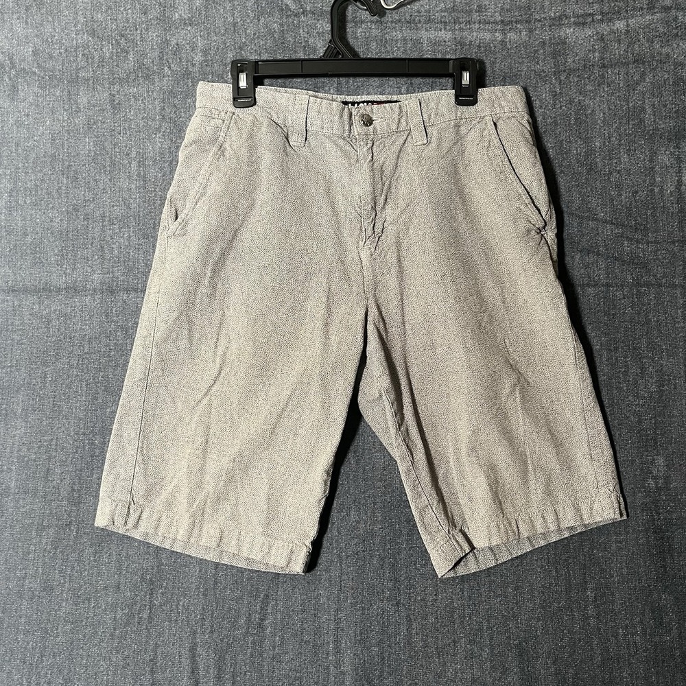 Tony Hawk Mens Shorts Size 32 Gray Heather Chino Walk Shorts Skateboard Y2K